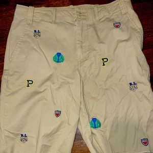 Never worn polo embroidered shorts size 18
